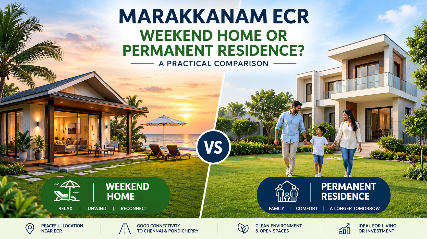 Marakkanam ECR: Weekend Home or Permanent Residence?
