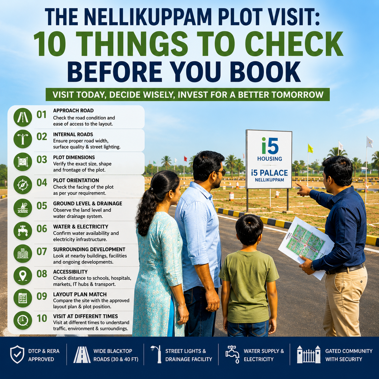 Nellikuppam Plot Visit: 10 Things to Check Before Booking