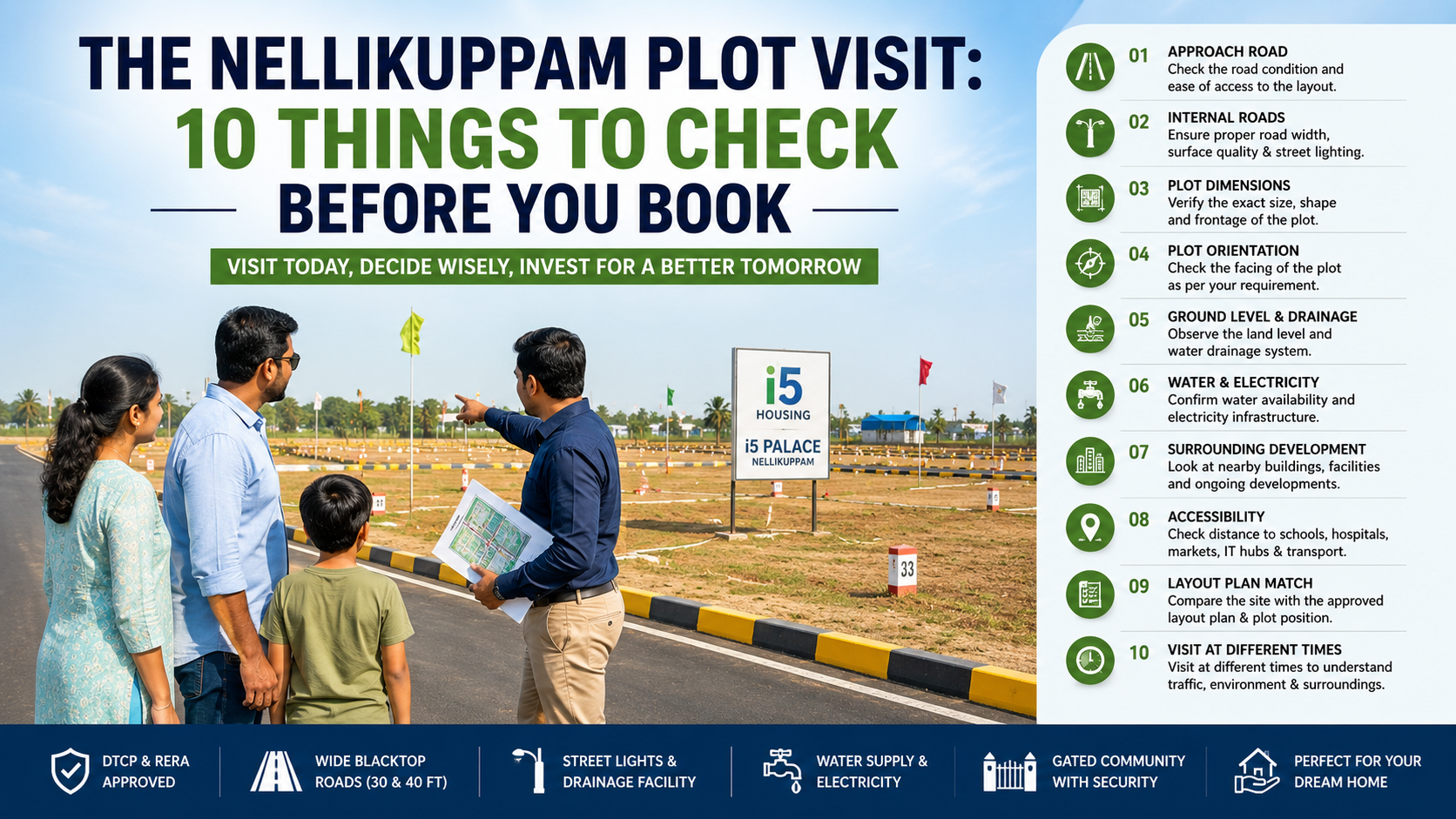 Nellikuppam Plot Visit: 10 Things to Check Before Booking