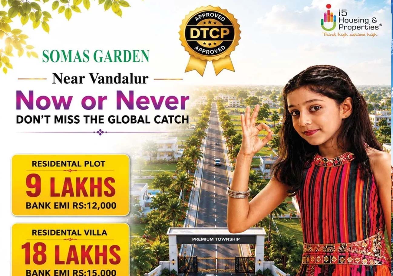 plots in Vandalur